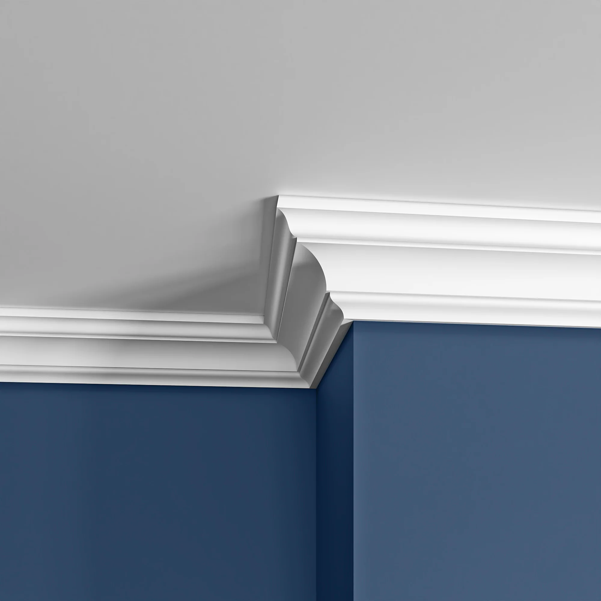CS9045 PU Cornice Lightweight Coving 2m Length - Image 3